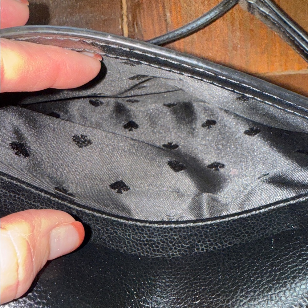 Kate Spade Black Crossbody Bag with Chain Detail - Picture 7 of 14